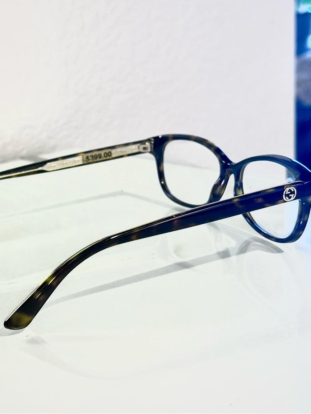Gucci Women's Eyeglasses GG0309O 002 Havana 54mm Tortoise Shell - NWOTFrame Only